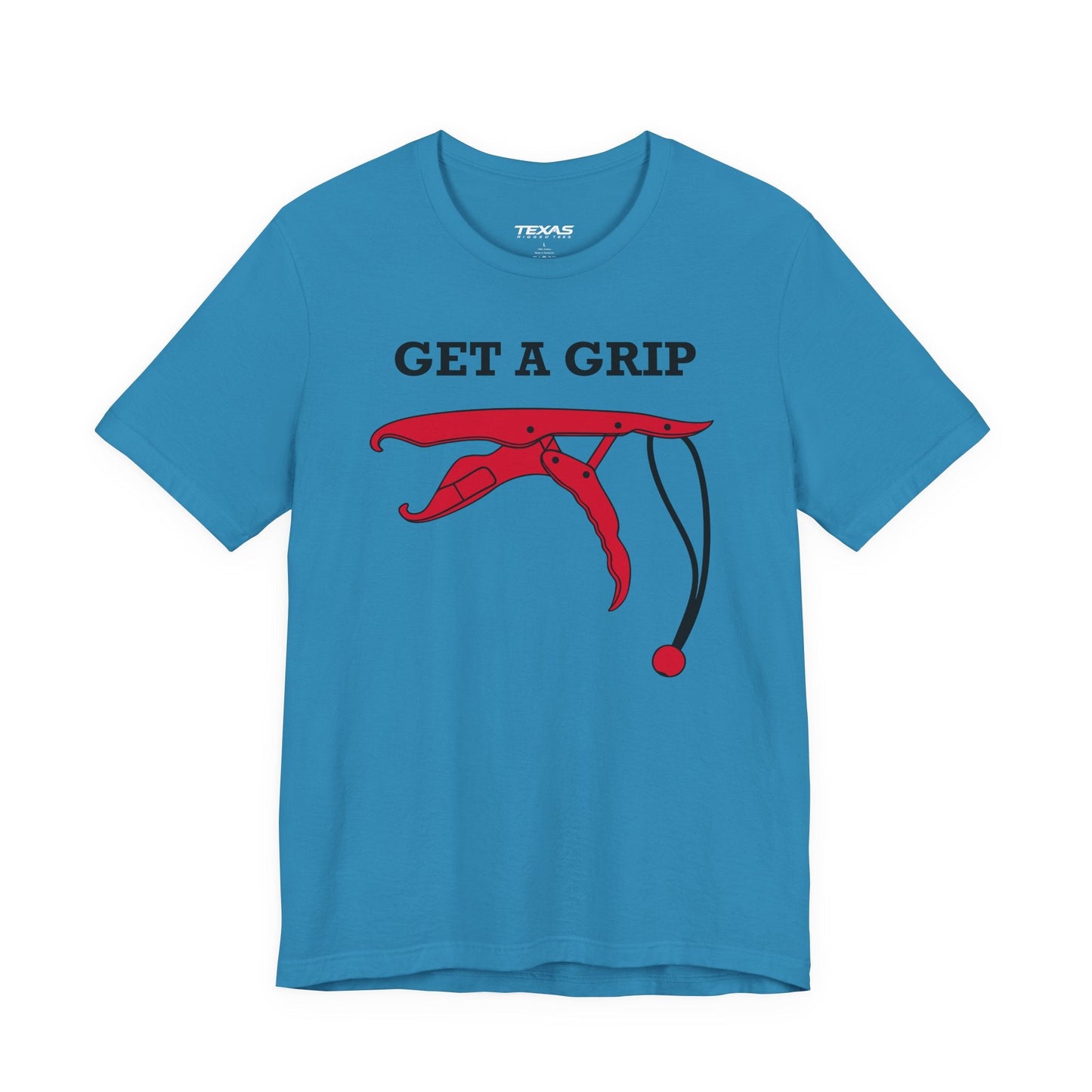 Texas Rigged Tees Get a Grip — Unisex Cotton Tee