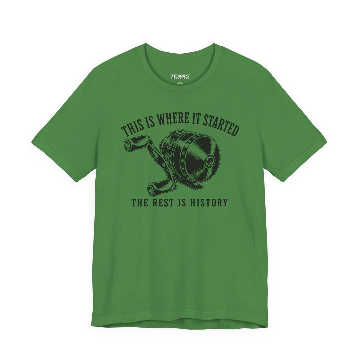 Texas Rigged Tees This Is Where It Started — Unisex Cotton Tee