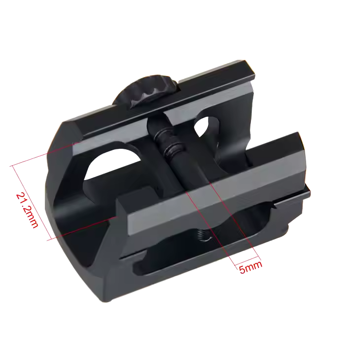 MUCITUP Low Drag Quick Detach Mount for RMR Red Dot Sights, Ships from Texas