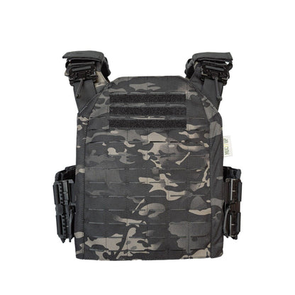 MUCITUP MUCTAC Plate Carrier 10x12 – 1050D Nylon – Quick Release – Laser Cut MOLLE – Texas