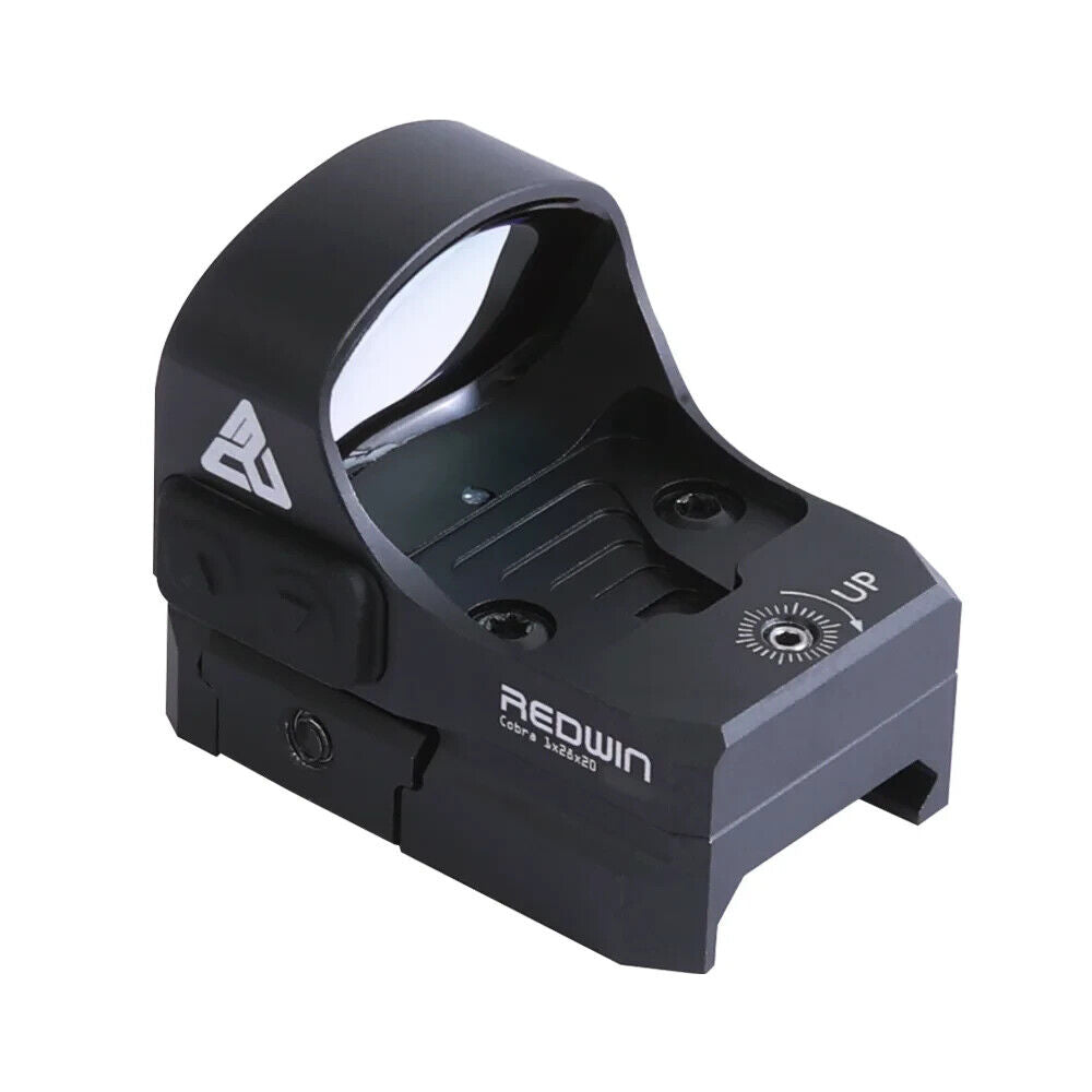 Red Win Cobra 28x20 Green Dot Sight - ALS & Manual, IPX67, 8-Level Illumination