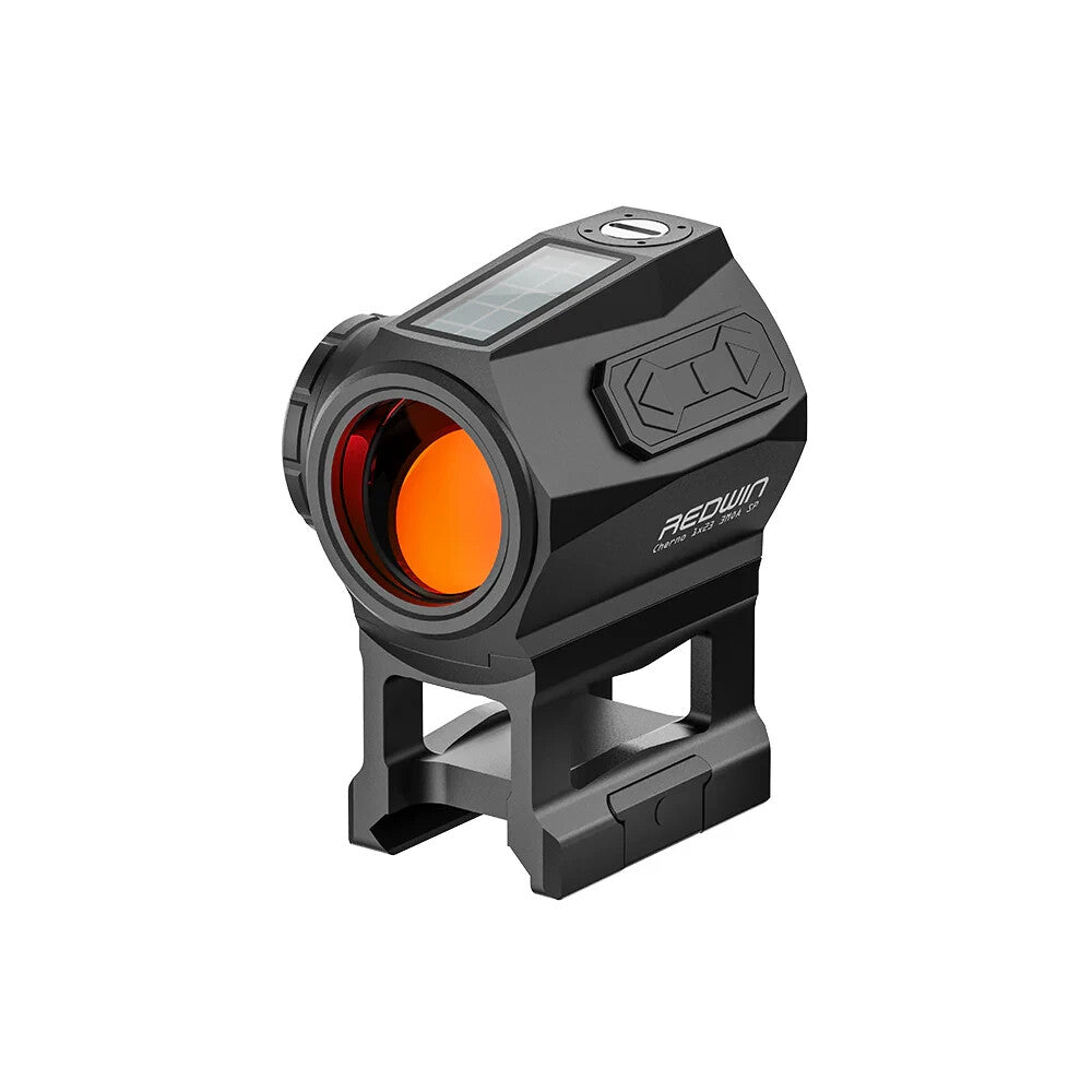 Red Win Cherno Mini Red Dot Solar 3MOA 1/3 Co-Witness Motion Sensor 50K Hr