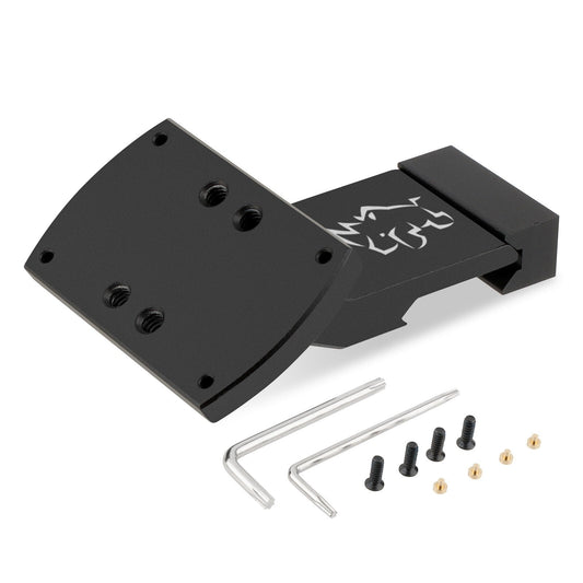 MUCITUP MUCTAC RMR 35° Offset  Red Dot Mount 6061-T6 Aluminum Ambi Locking Zero Hold