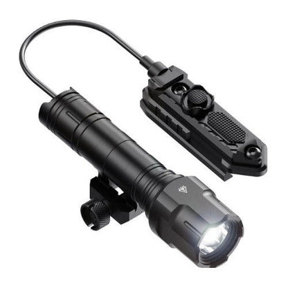 MUCITUP WL-25 Tactical Weaponlight Flashlight, 1200LM, USB Rechargeable – Black or Tan