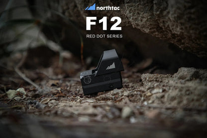 Ronnin F12, 2 MOA Micro Red Dot – RMR Footprint, Shake N’ Wake, IP67