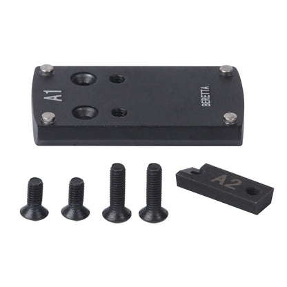 Red Win Pistol Sight Mount Bases - Glk, 1911, Sig, Beretta, Springfield, HK