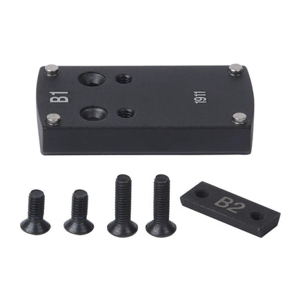 Red Win Pistol Sight Mount Bases - Glk, 1911, Sig, Beretta, Springfield, HK