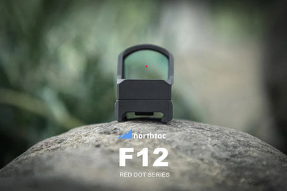 Ronnin F12, 2 MOA Micro Red Dot – RMR Footprint, Shake N’ Wake, IP67
