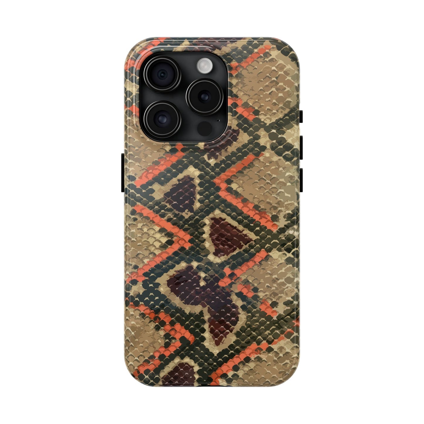 Texas Rigged Tees Burmese Python — Tough Phone Case