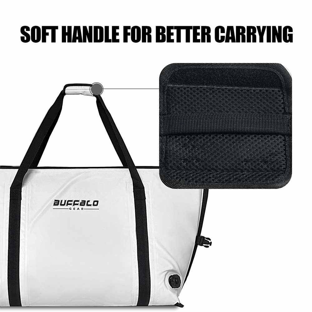 Buffalo Gear 58QT Fish Cooler Bag With Flat Bottom