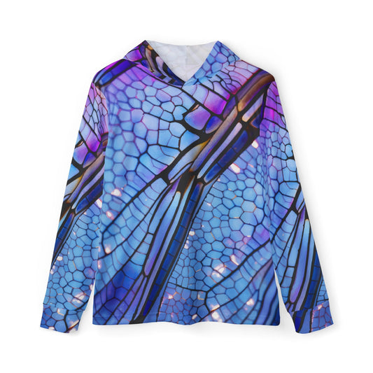 Texas Rigged Tees Dragon Fly — Unisex Fishing Pullover Hoodie (SPF 50+)