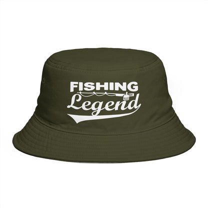 Texas Rigged Tees Fishing Legend — Bucket Hat