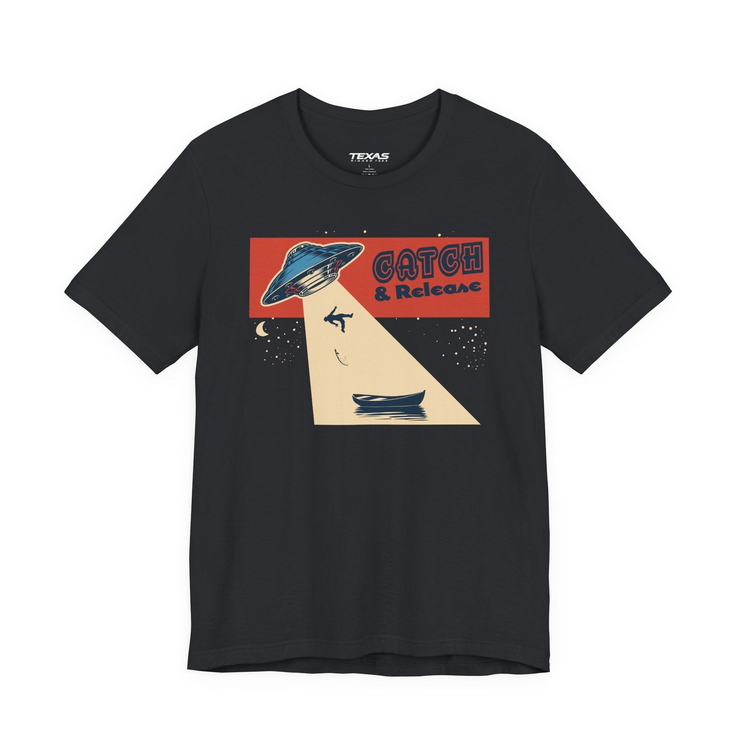 Texas Rigged Tees Catch & Release — Unisex Cotton Tee