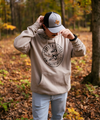 Hooked & Tagged  - Aim. Shoot. Reload. Hoodie