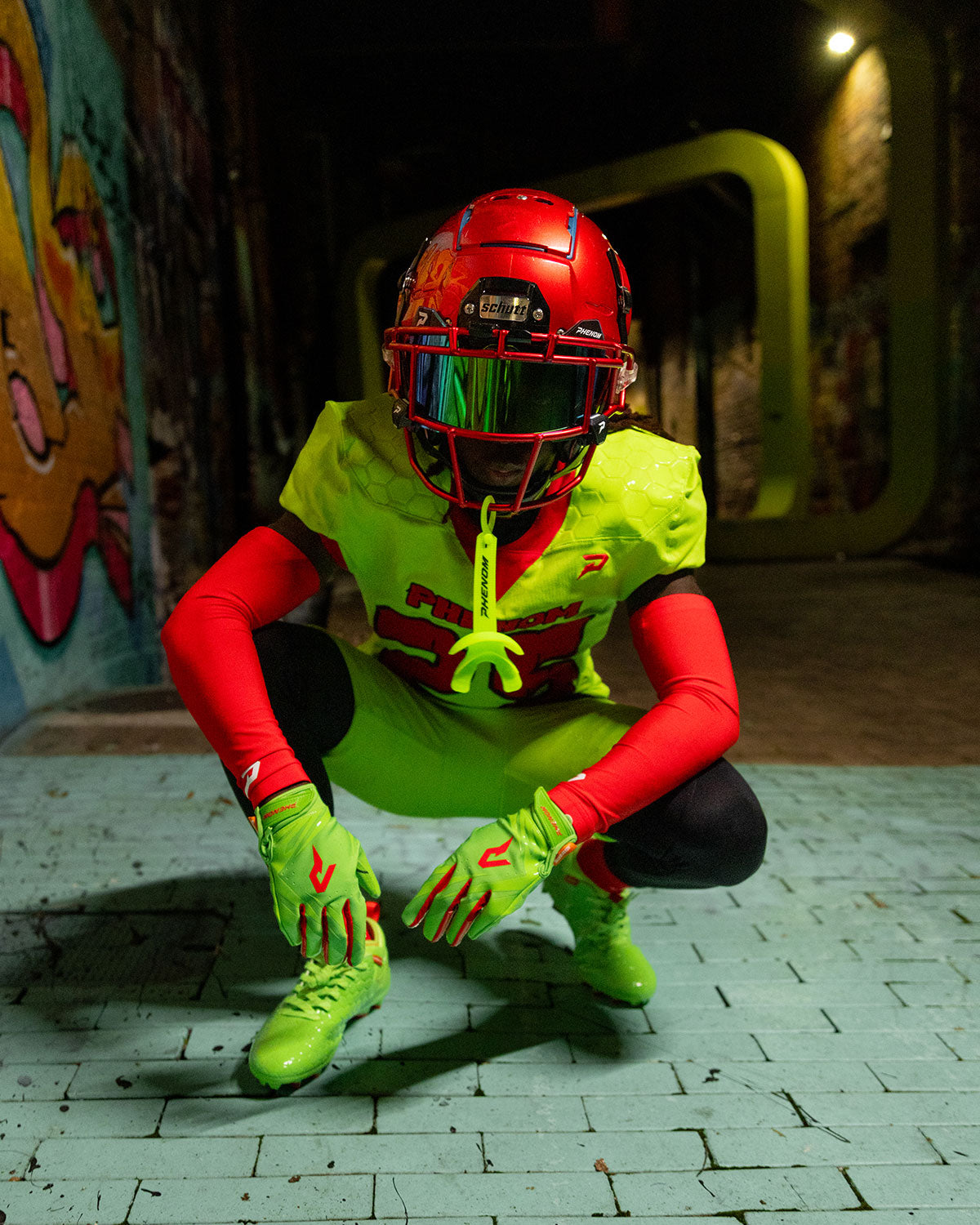Phenom Elite Ninja Turtles: Raphael Football Cleats – Quantum Speed 2.0 by Phenom Elite