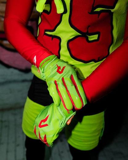 Phenom Elite Ninja Turtles: Raphael Football Gloves – VPS5 by Phenom Elite