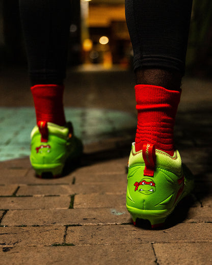 Phenom Elite Ninja Turtles: Raphael Football Cleats – Quantum Speed 2.0 by Phenom Elite