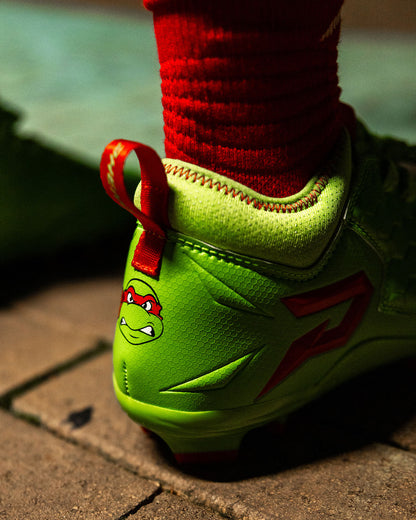 Phenom Elite Ninja Turtles: Raphael Football Cleats – Quantum Speed 2.0 by Phenom Elite