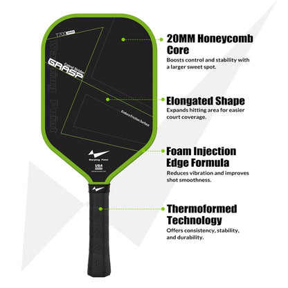 Warping Point Grasp Pickleball Paddle - 20mm