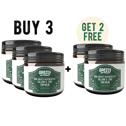 Grazly  Regenerative Tallow & Zinc Sun Balm