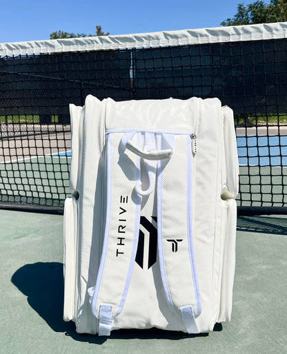 Thrive Elite Pro Tour Bag w/shoe bag - WHITE