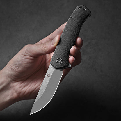 Holtzman's Gorilla Survival The Pathfinder Folding Pocket Knife Giftset for Men and Women (Silver and Red)