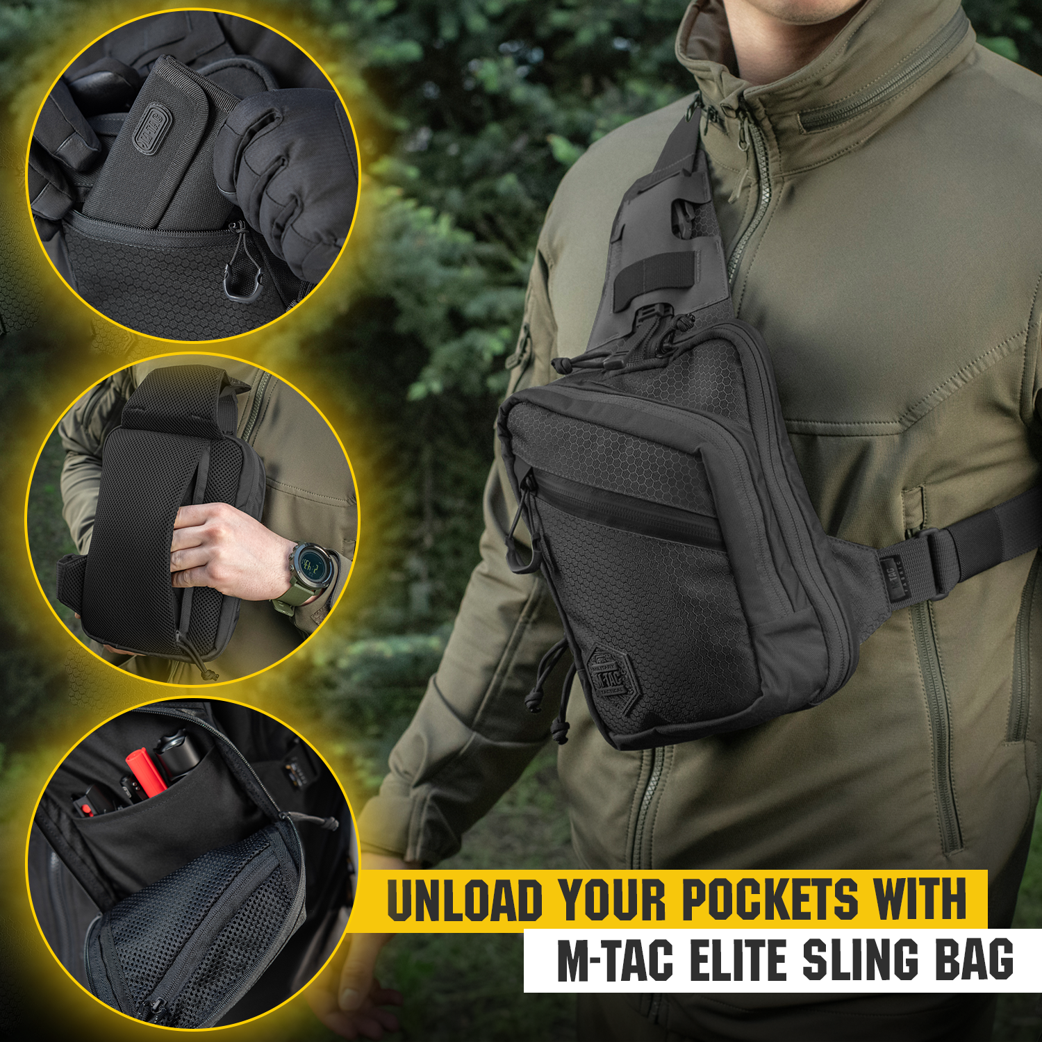 M - Tac Sling Pistol Bag - Angler's Pro Tackle & Outdoors