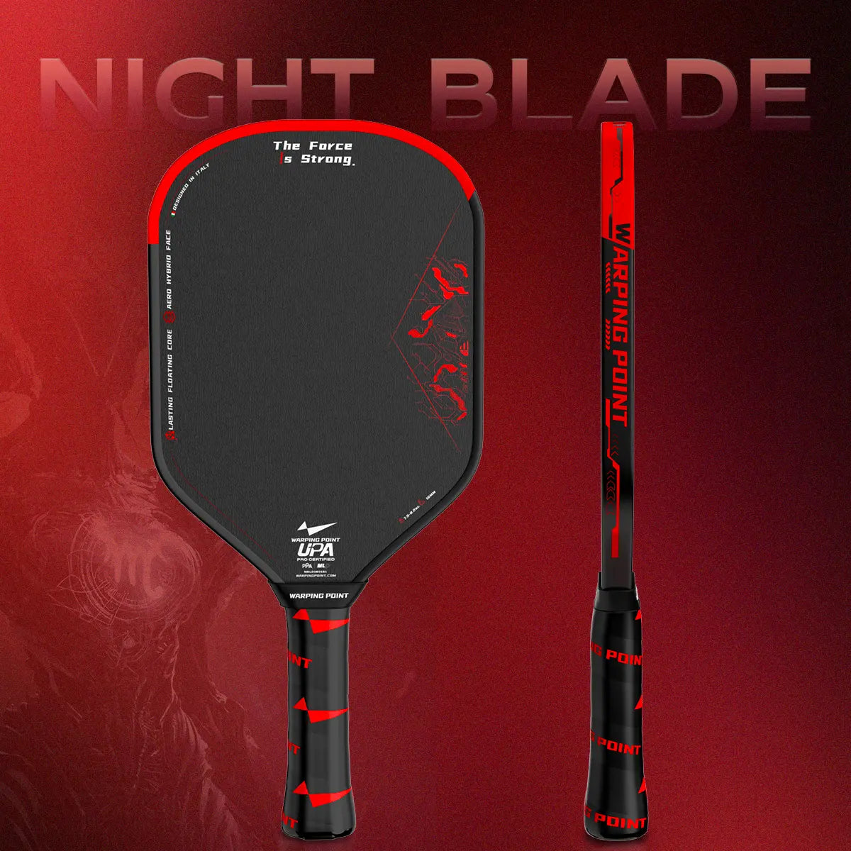 Warping Point Nightblade 001 Pickleball Paddle