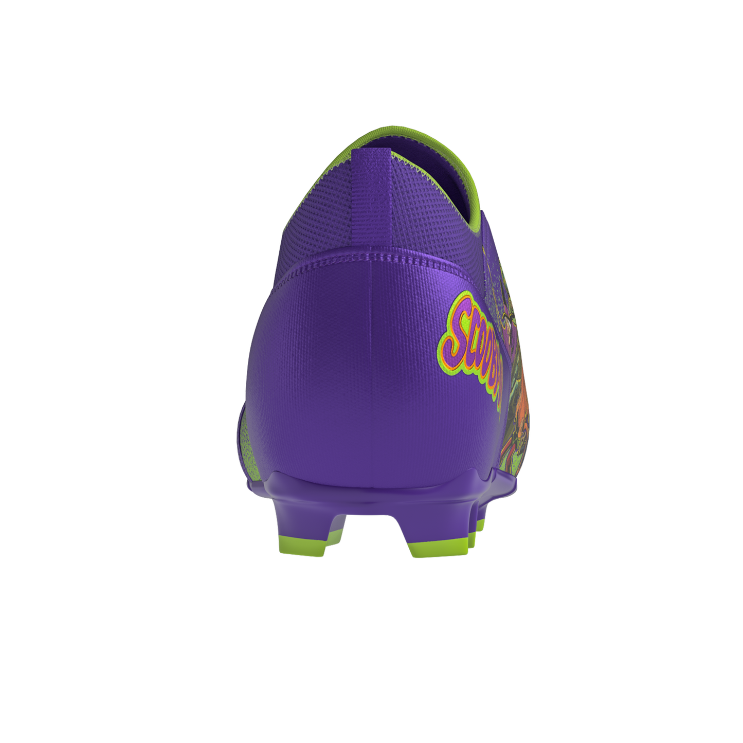 Scooby-Doo 'Unmasked' Purple Football Cleats - Velocity 3.0 by Phenom Elite