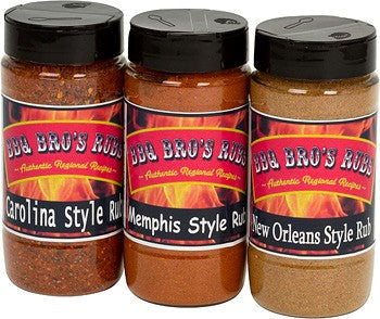 BBQ Bros Rubs "Southern Style" Set (Retail Size 3-4oz)