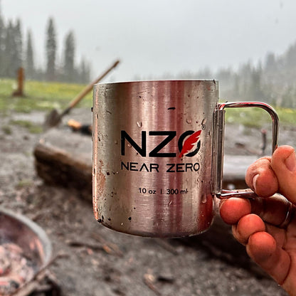 Near Zero Double Wall Stainless Mug - 10 fl. oz.