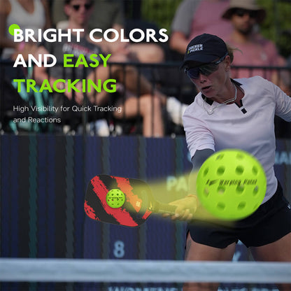 Warping Point Outdoor Practice Pickleballs - Green