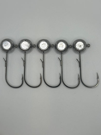Twin Cities Tackle Prescription Jig Head Larger Sizes 5 pack