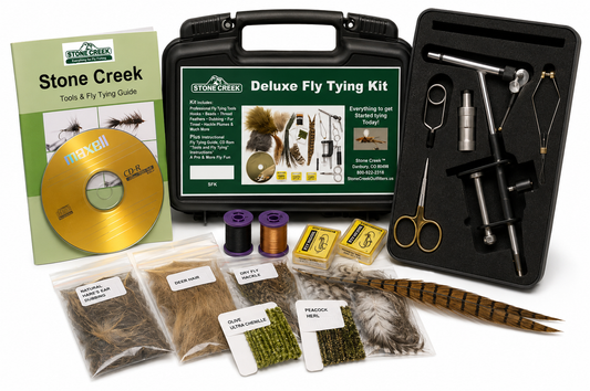 Stone Creek Deluxe Fly Tying Kit