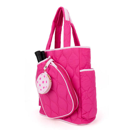 Queen of the Court Fifth Ave Pickleball Convertible Tote Bag/Backpack
