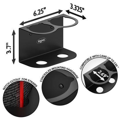 Koova - Aerosol Spray Can Holder - 2 Can