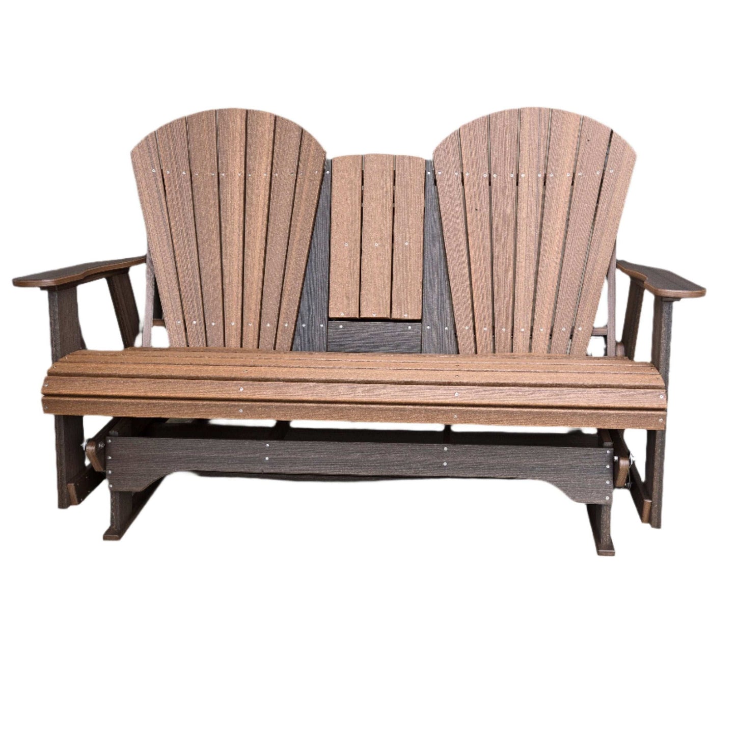 Dutch Country Patio 6' Adirondack Style Bench Glider