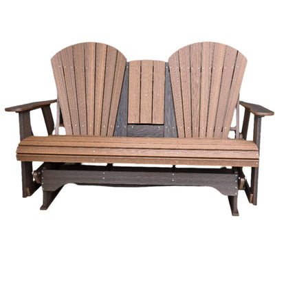 Dutch Country Patio 6' Adirondack Style Bench Glider