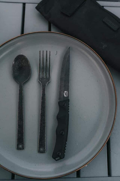 DFACKTO 4.5" Steak Knife Set with Case (4)