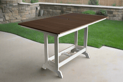 Dutch Country Patio 6' Rectangular Table - In Dining, Counter & Bar Height