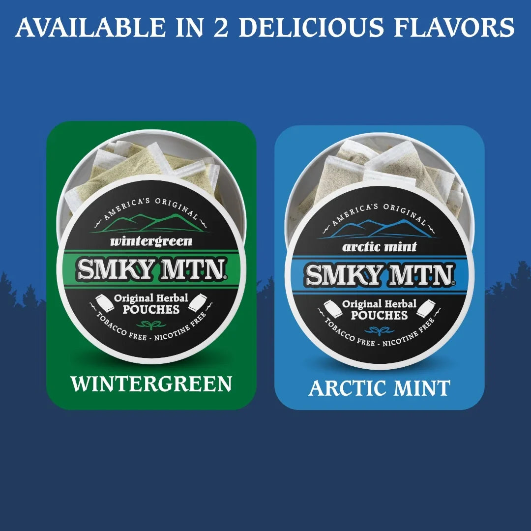 Smokey Mountain  Arctic Mint Pouches (Original)