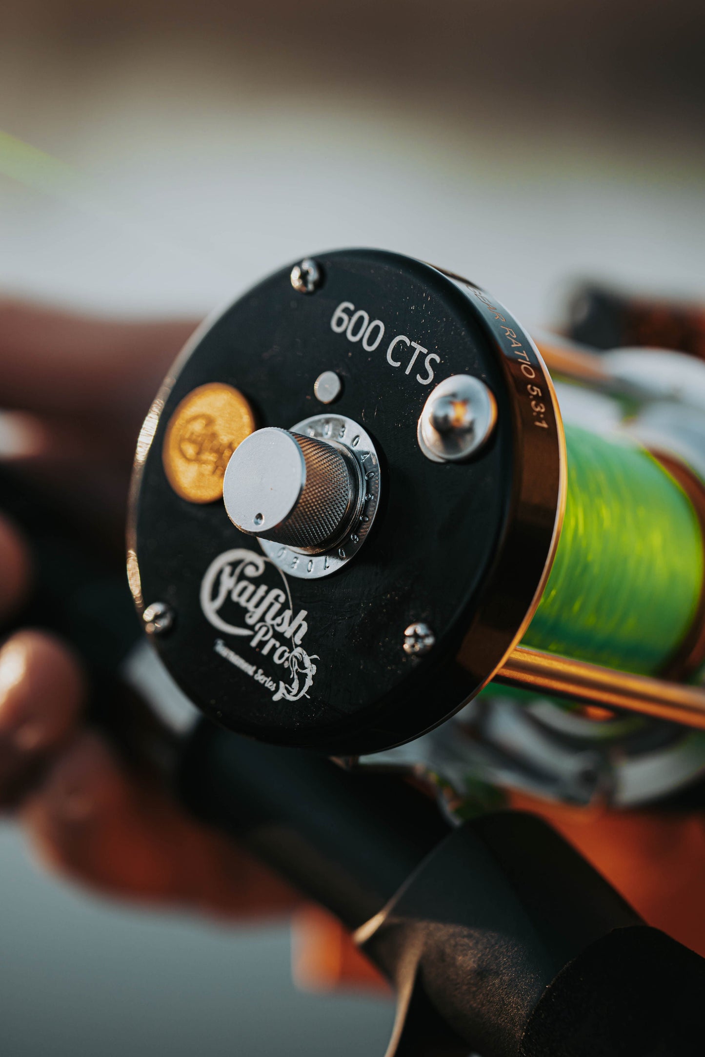 Catfish Pro 600CTS Round Baitcaster Reel