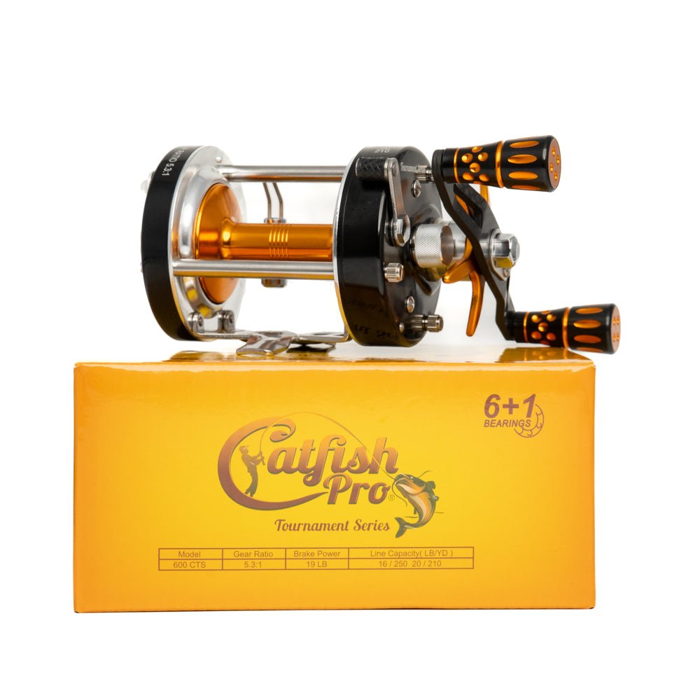 Catfish Pro 600CTS Round Baitcaster Reel