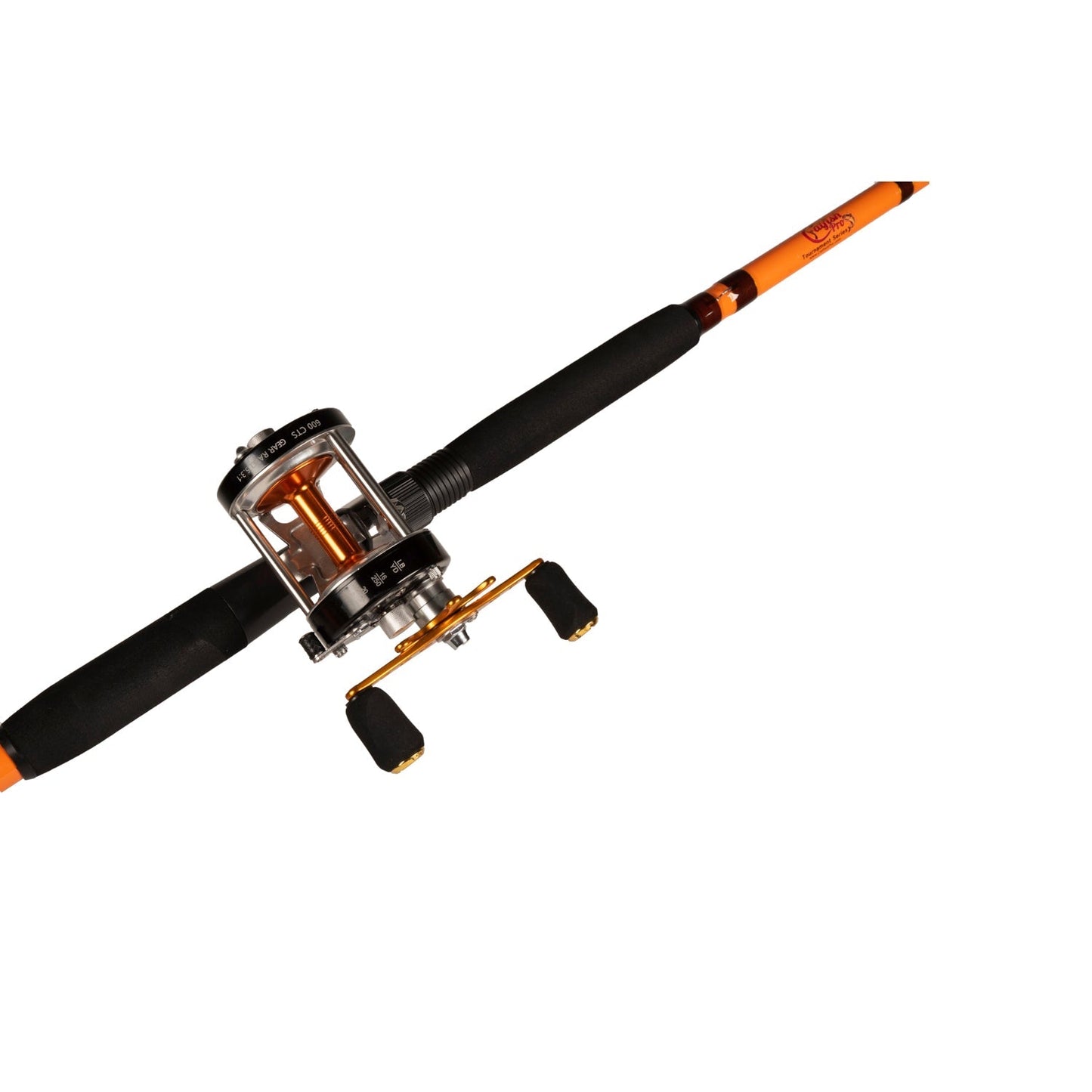 Catfish Pro 600CTS Round Baitcaster Rod and Reel Combo