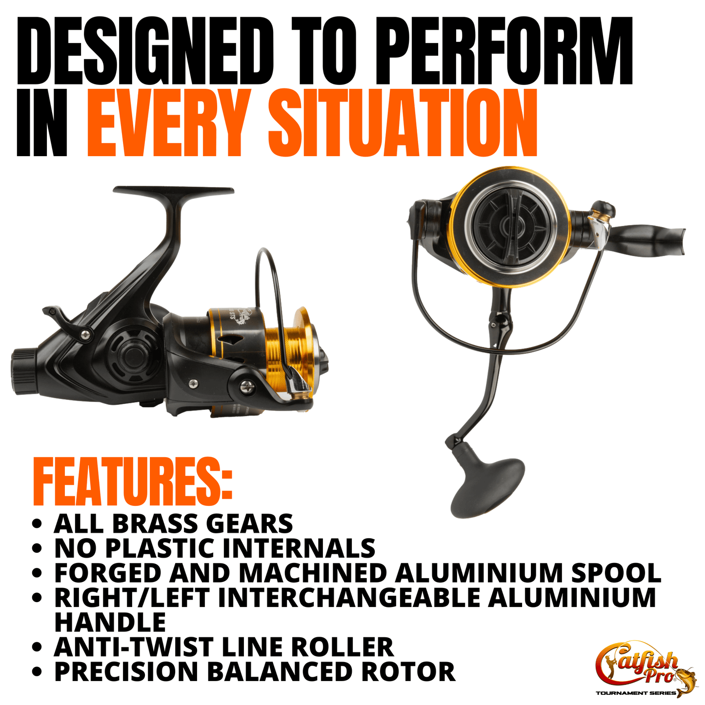 Catfish Pro 600STS Spinning Reel