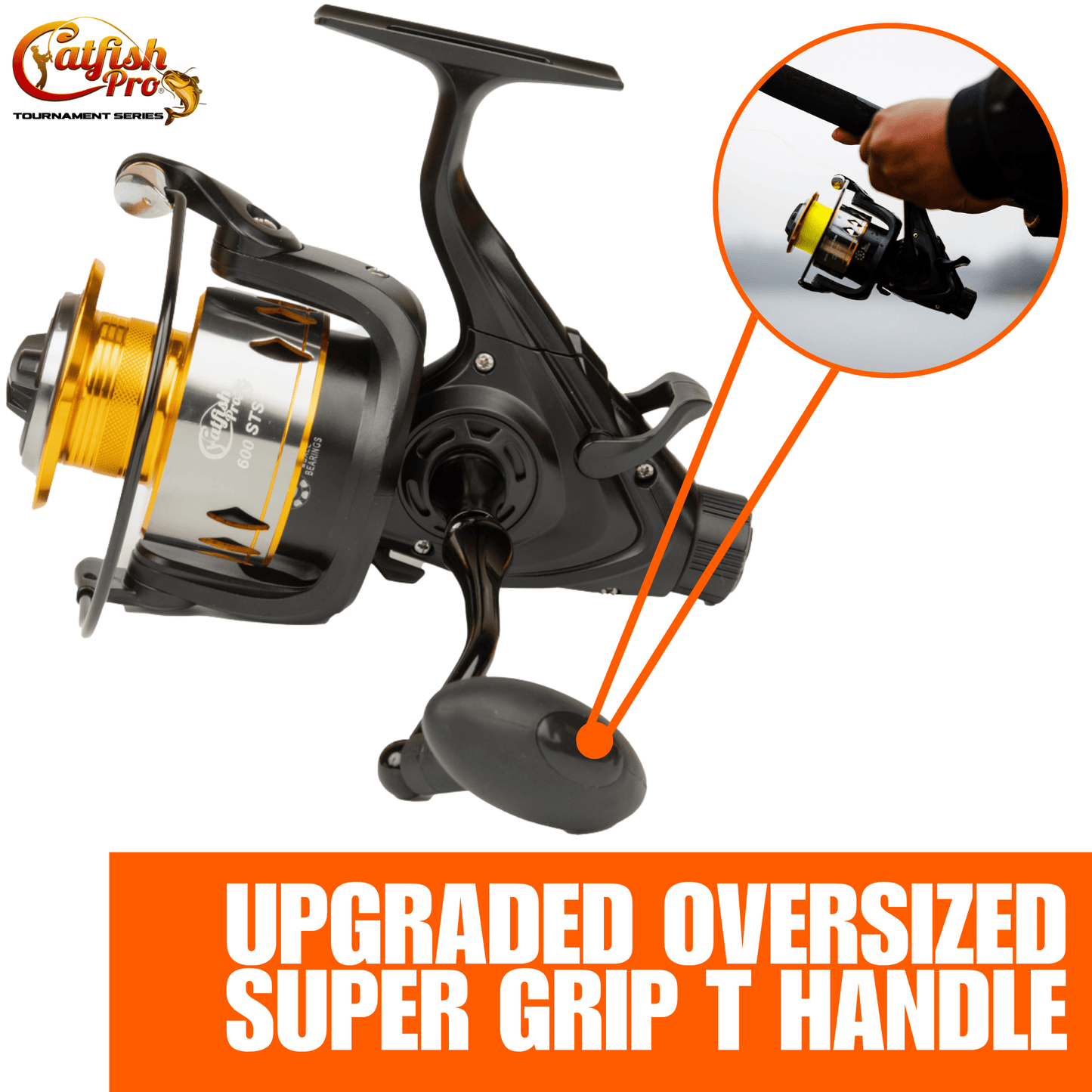 Catfish Pro 600STS Spinning Reel