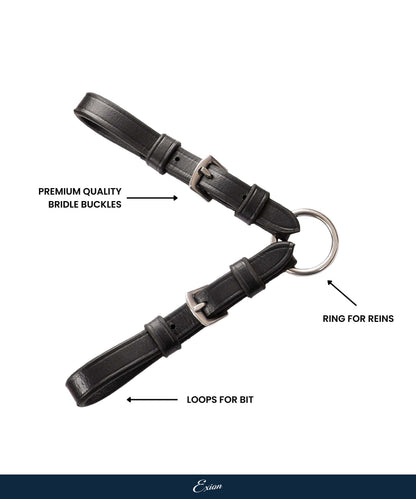 Bridles & Reins ExionPro Ringed Pelham Roundings Bit Converter