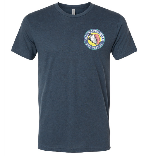 Saltwater Born Key West, FL Turtle Soft Tee