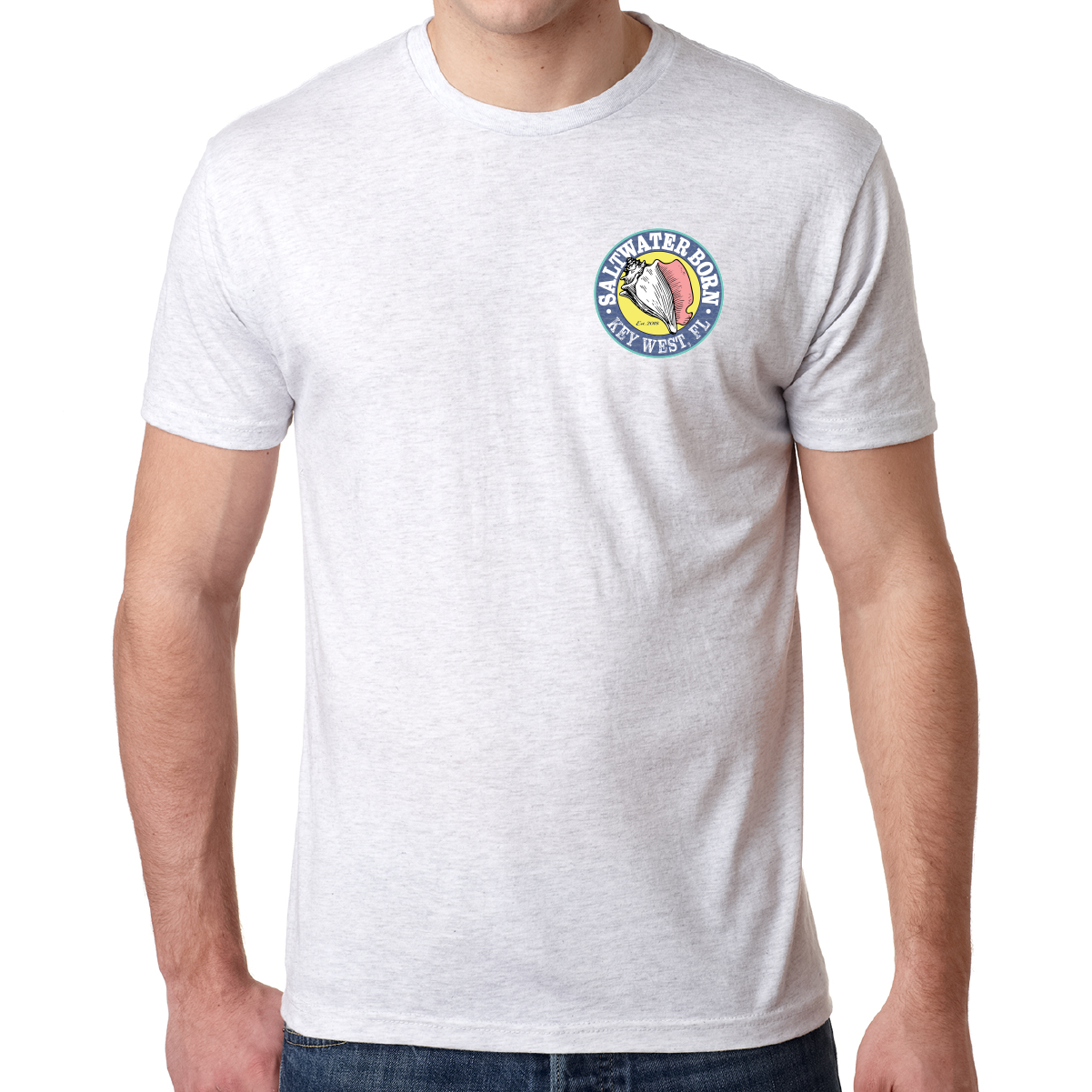 Saltwater Born Key West, Florida Tarpon Soft Tee