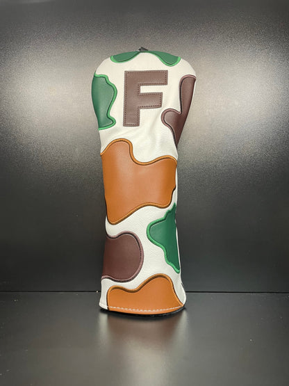 ParWestGolf Cow Print Camo Headcover